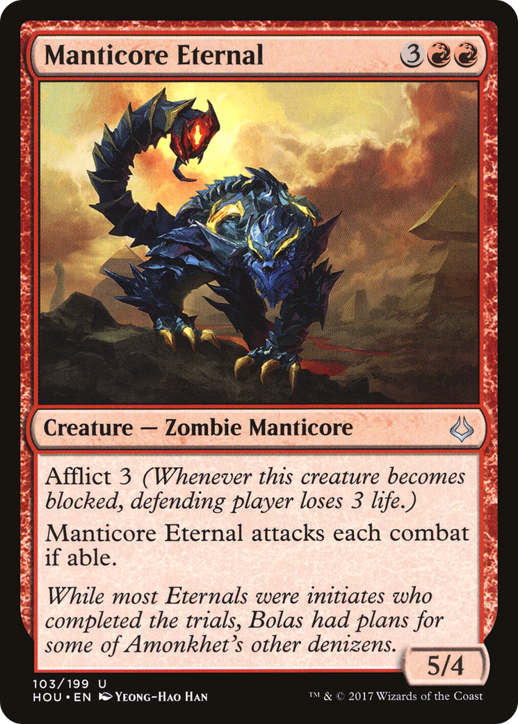 Manticore Eternal (HOU-103) (Foil)