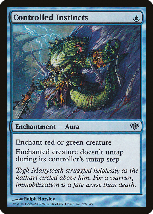 Controlled Instincts (CON-023) (Foil)