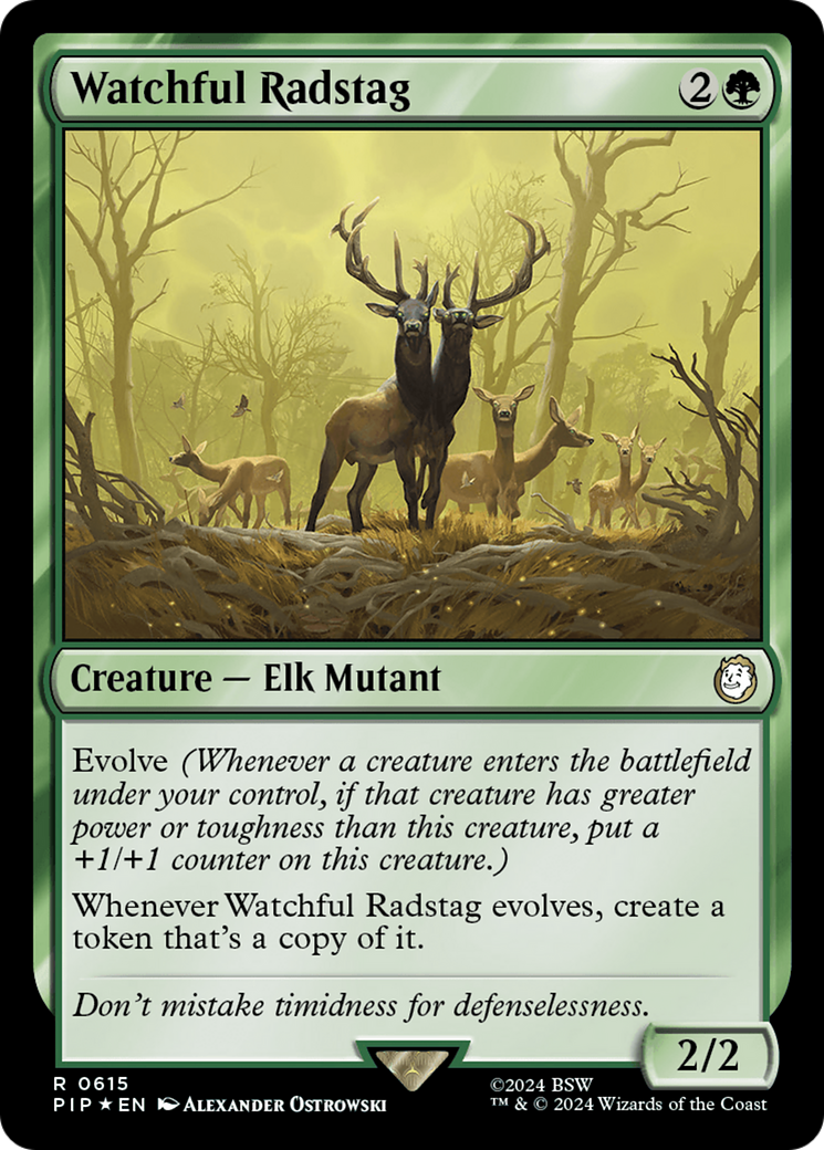 Watchful Radstag (PIP-615) (Surge Foil)