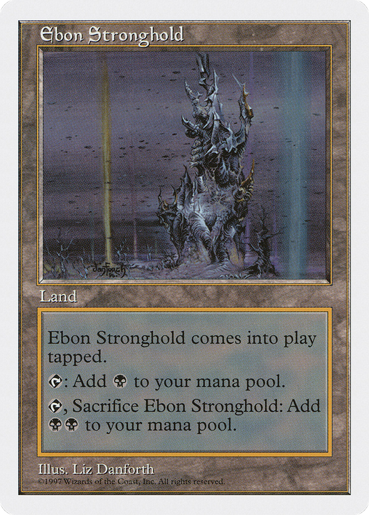 Ebon Stronghold (5ED-416)