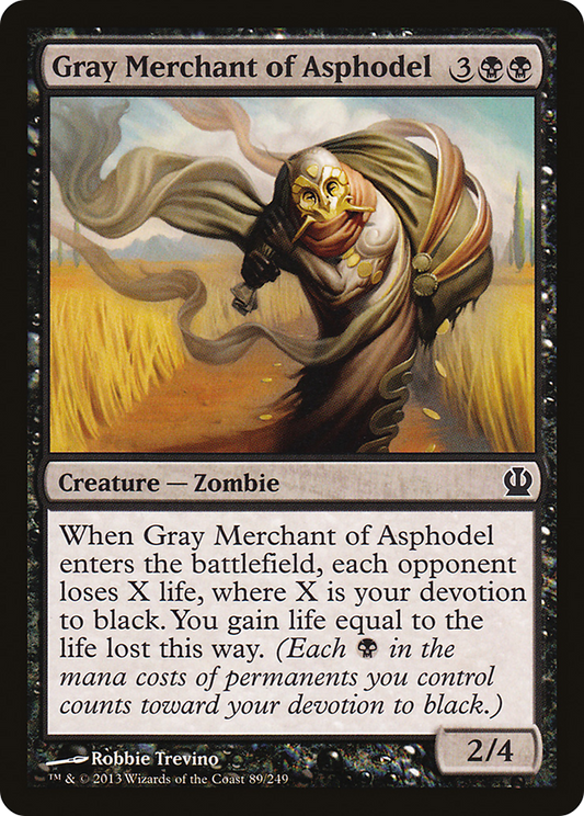 Gray Merchant of Asphodel (THS-089) (Foil)