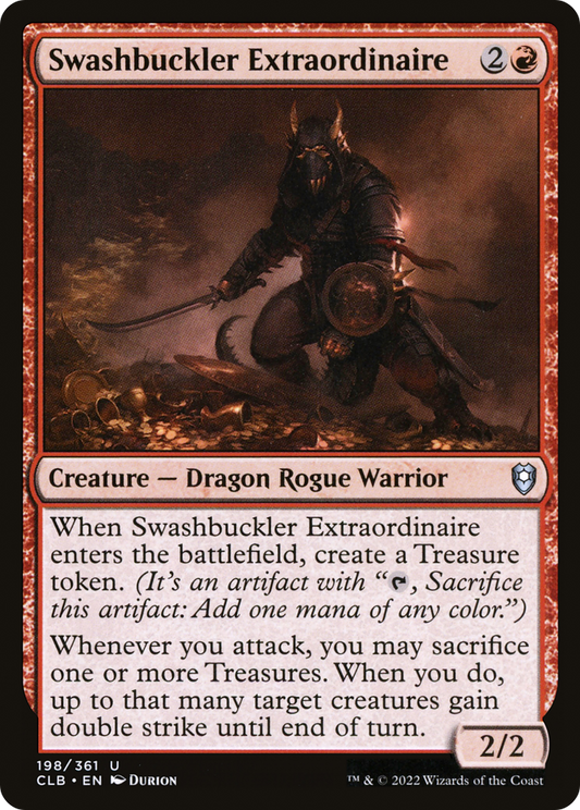 Swashbuckler Extraordinaire (CLB-198) (Foil)