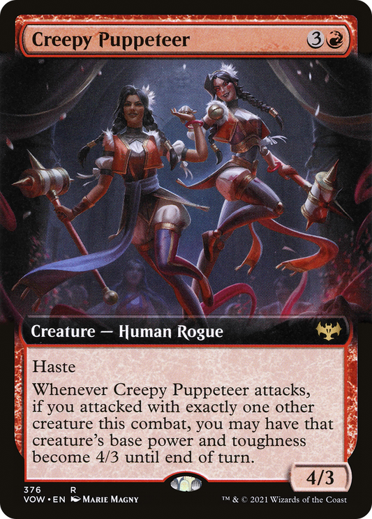Creepy Puppeteer (VOW-376) (Extended Art) (Foil)