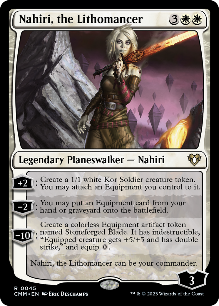 Nahiri, the Lithomancer (CMM-045)