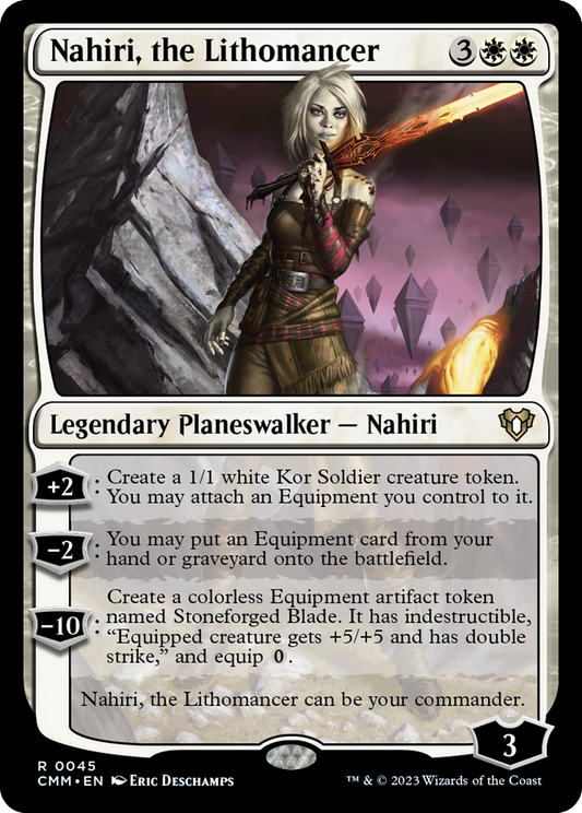 Nahiri, the Lithomancer (CMM-045)