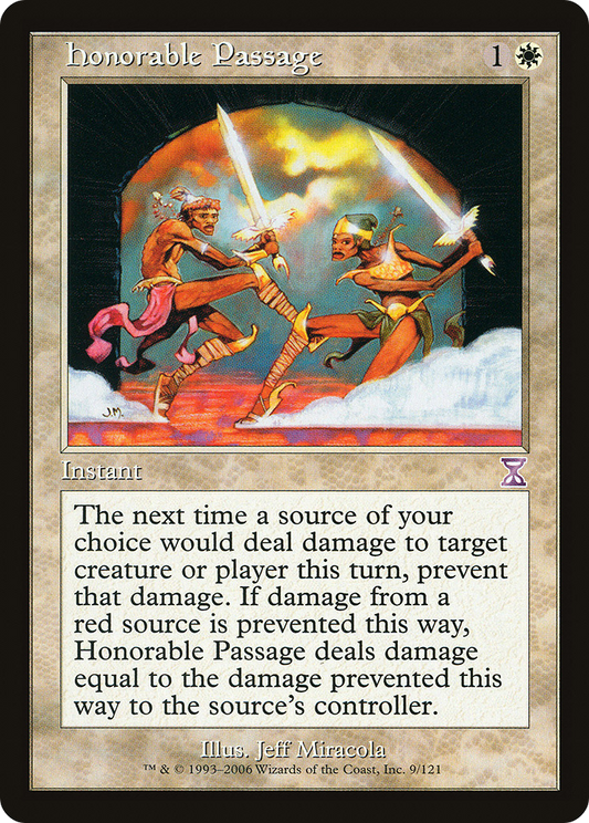 Honorable Passage (TSB-009) (Foil)