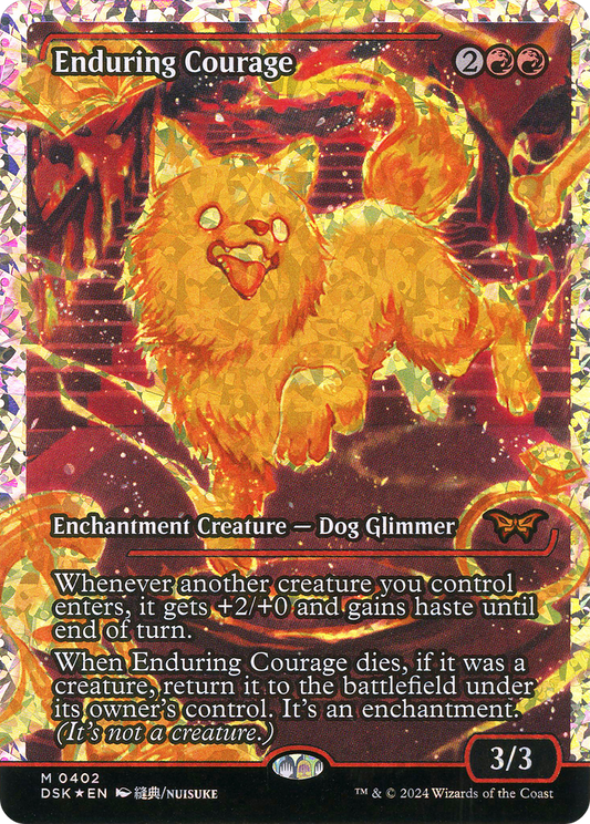 Enduring Courage (DSK-402) (Showcase) (Fracture Foil)