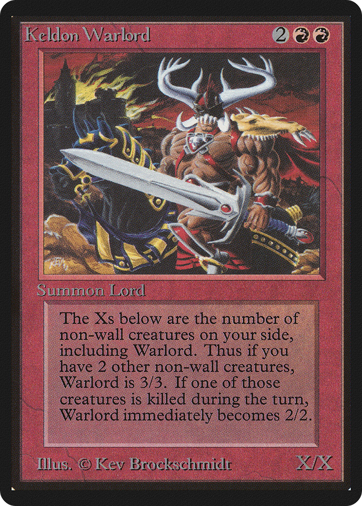 Keldon Warlord (LEB-161)