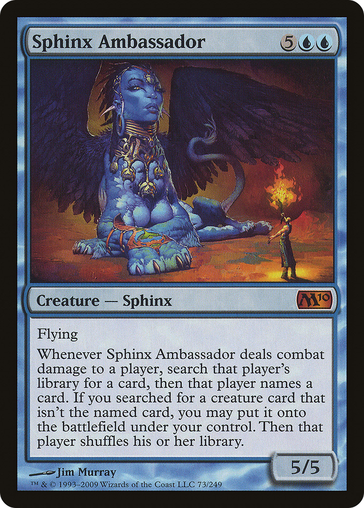 Sphinx Ambassador (M10-073) (Foil)
