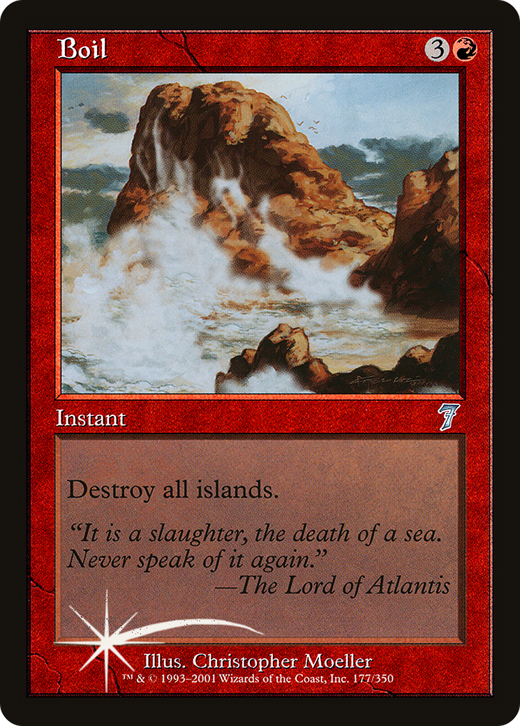 Boil (7ED-177★) (Foil)