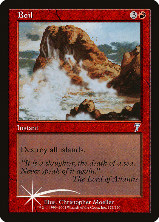 Boil (7ED-177★) (Foil)