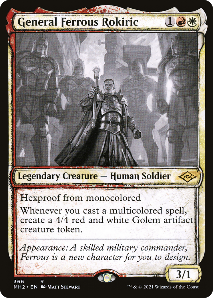 General Ferrous Rokiric (MH2-366) (Showcase) (Foil)