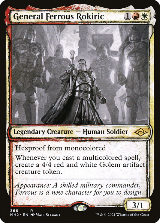 General Ferrous Rokiric (MH2-366) (Showcase) (Foil)