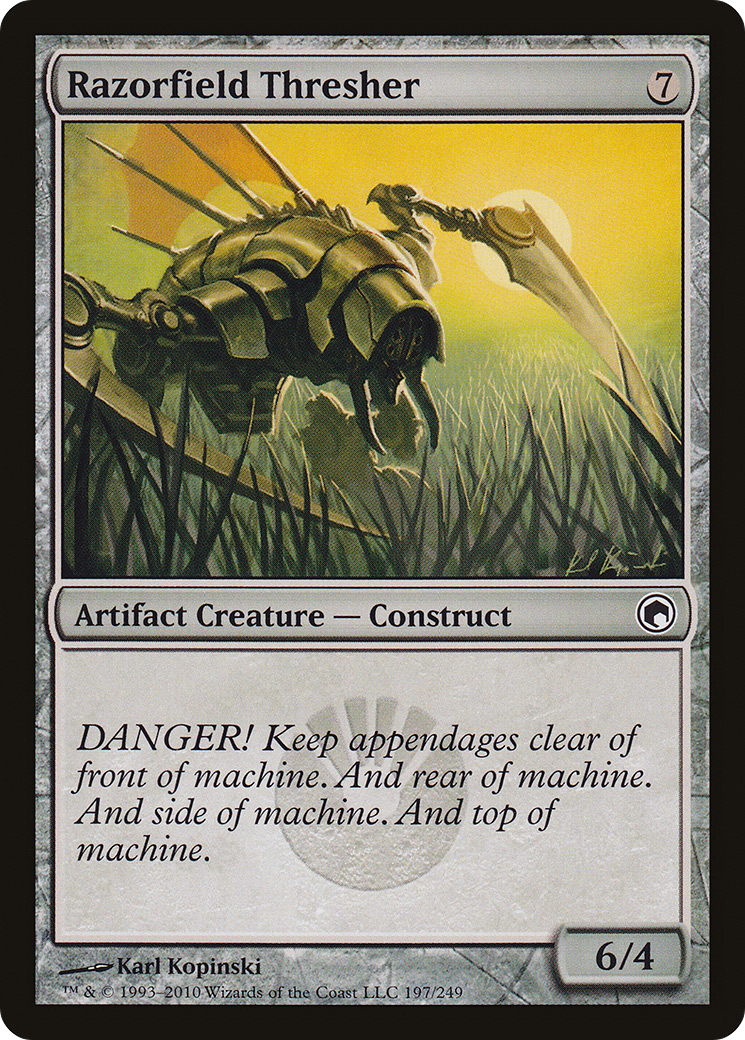Razorfield Thresher (SOM-197) (Foil)
