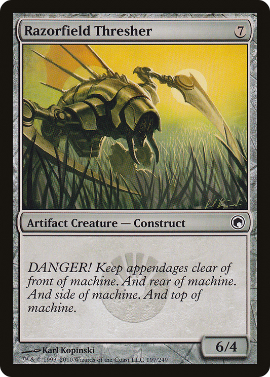 Razorfield Thresher (SOM-197) (Foil)