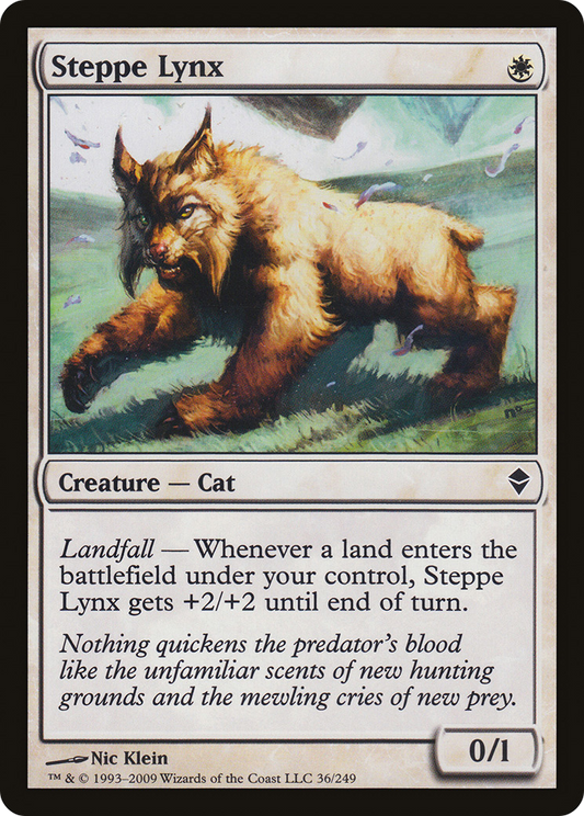 Steppe Lynx (ZEN-036) (Foil)