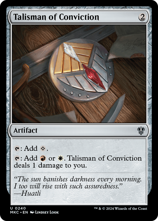 Talisman of Conviction (MKC-240)
