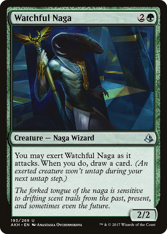 Watchful Naga (AKH-193) (Foil)