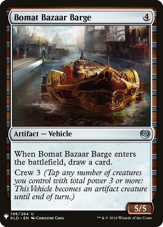 Bomat Bazaar Barge (LIST-KLD-198)