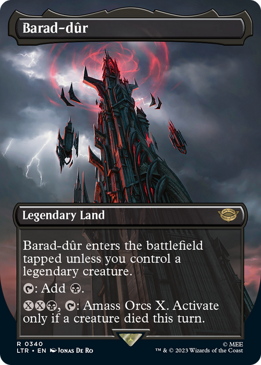 Barad-dûr (LTR-340) (Borderless) (Foil)