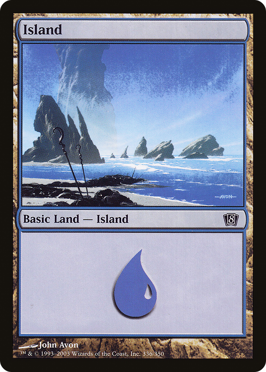 Island (8ED-336★) (Foil)