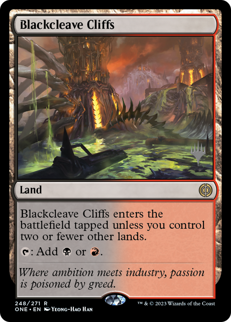 Blackcleave Cliffs (PPONE-248P) (Foil)