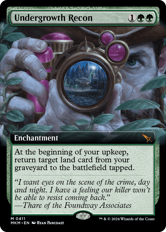 Undergrowth Recon (MKM-411) (Extended Art) (Foil)