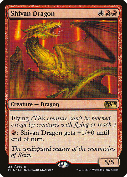 Shivan Dragon (M15-281)