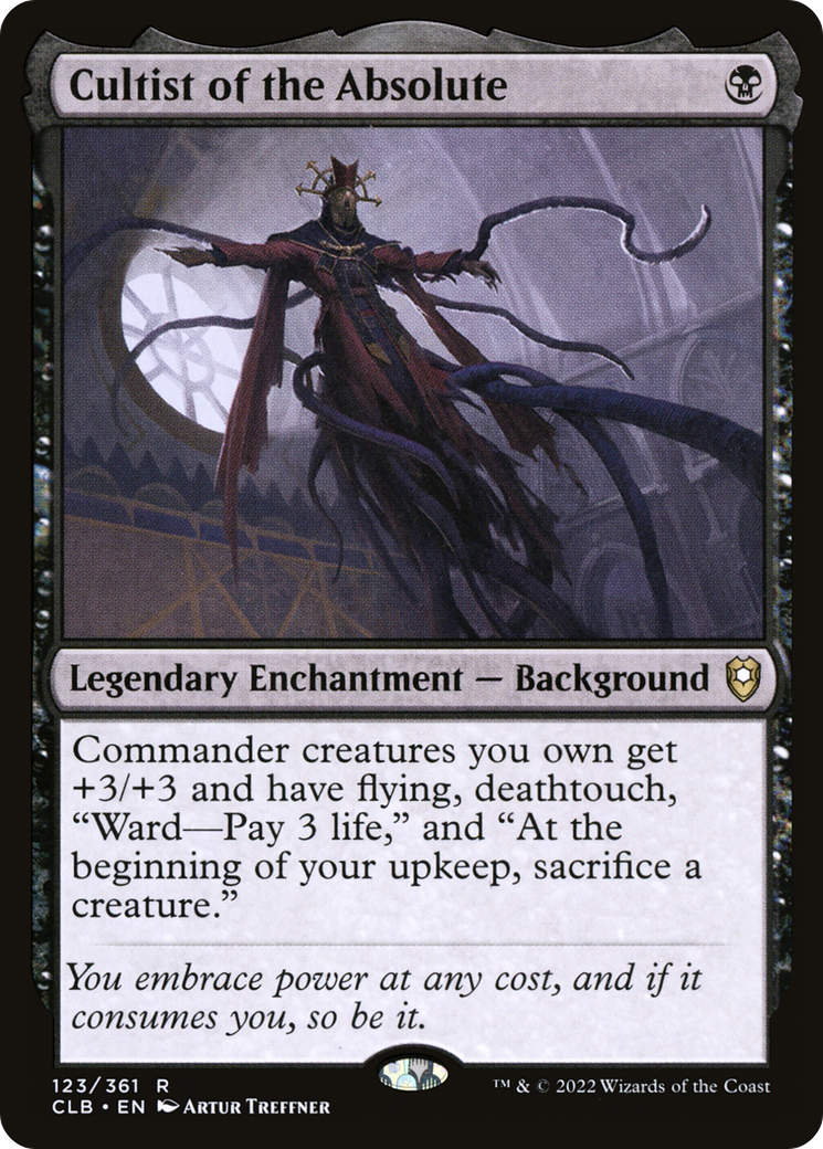 Cultist of the Absolute (CLB-123) (Foil)