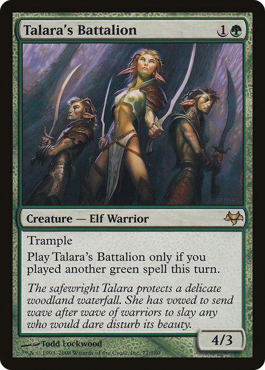 Talara's Battalion (EVE-077) (Foil)