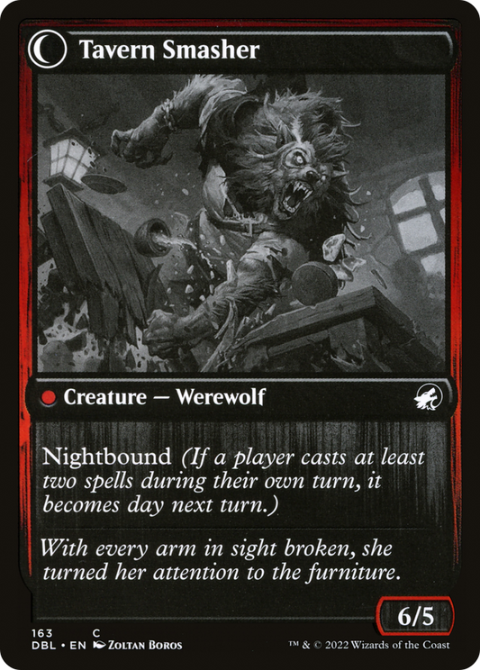 Tavern Ruffian // Tavern Smasher (DBL-163) (Foil)