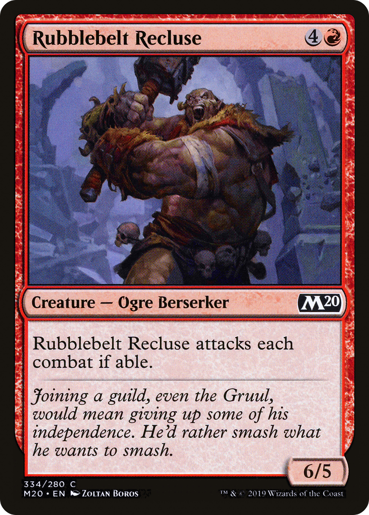 Rubblebelt Recluse (M20-334)