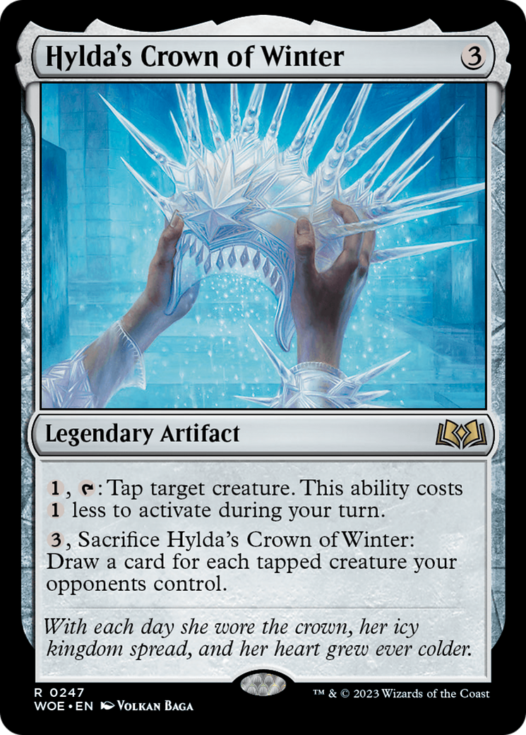 Hylda's Crown of Winter (WOE-247) (Foil)