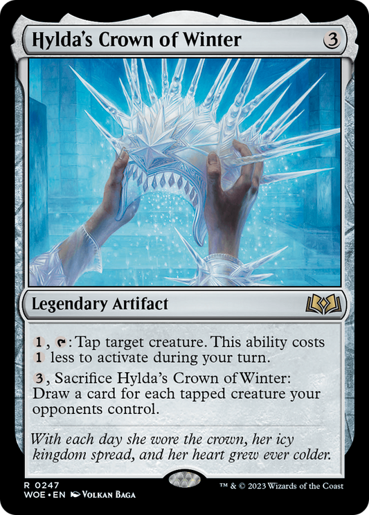 Hylda's Crown of Winter (WOE-247) (Foil)
