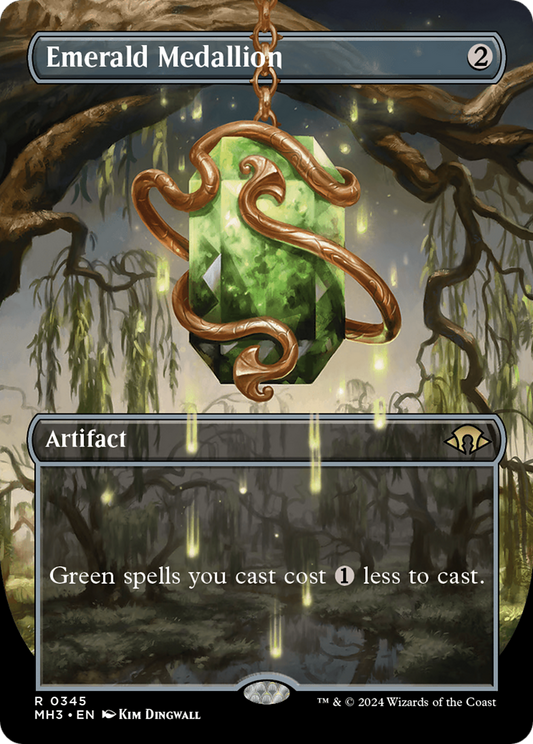 Emerald Medallion (MH3-345) (Borderless) (Foil)