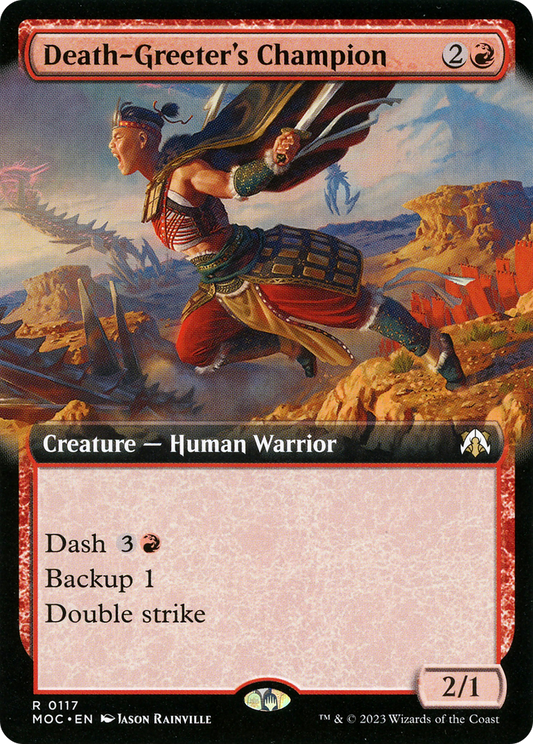 Death-Greeter's Champion (MOC-117) (Extended Art)