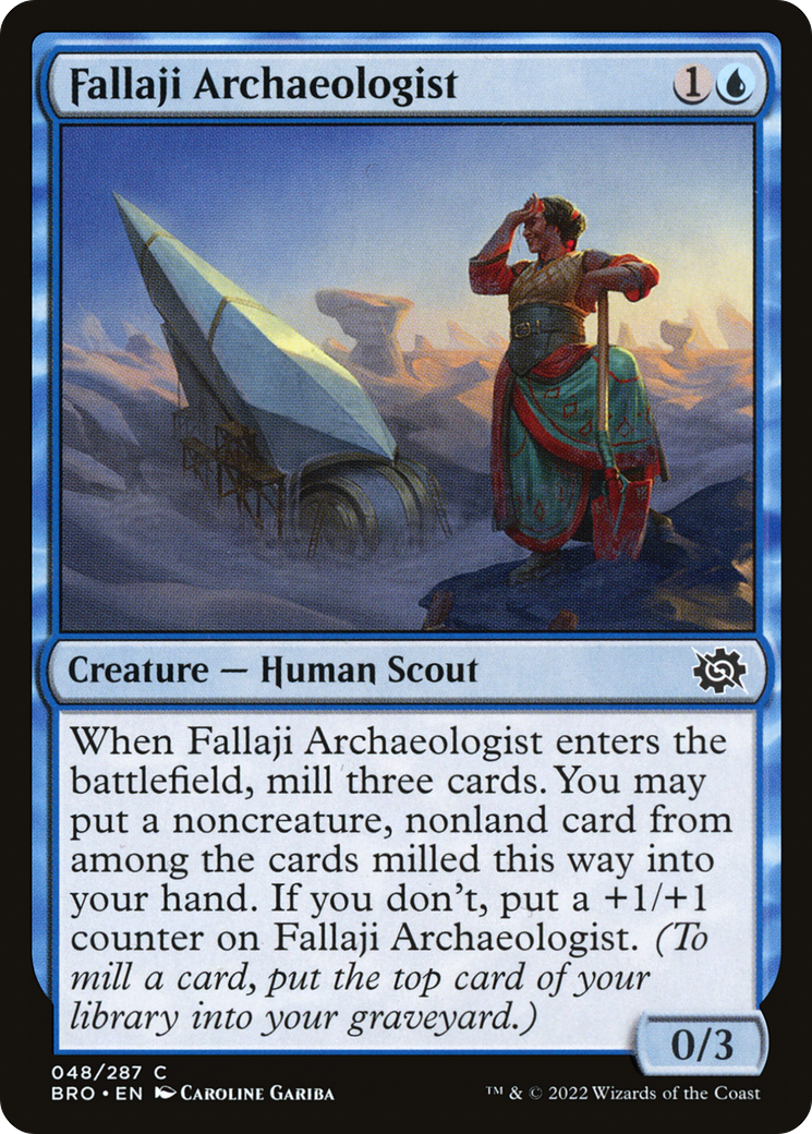 Fallaji Archaeologist (BRO-048) (Foil)