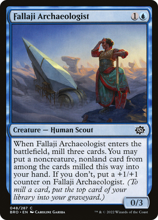 Fallaji Archaeologist (BRO-048) (Foil)