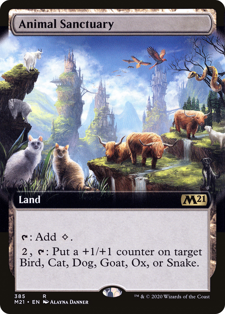 Animal Sanctuary (M21-385) (Extended Art) (Foil)