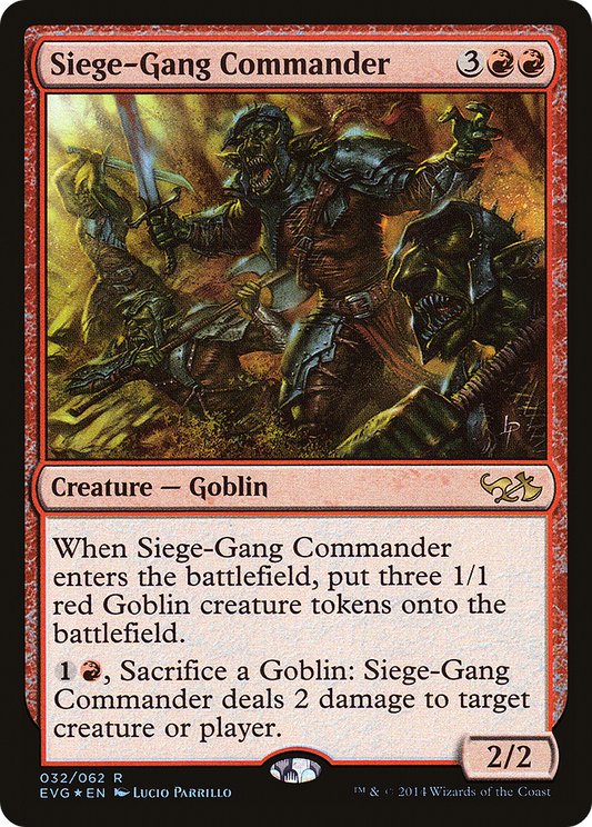 Siege-Gang Commander (DD3-032) (Foil)