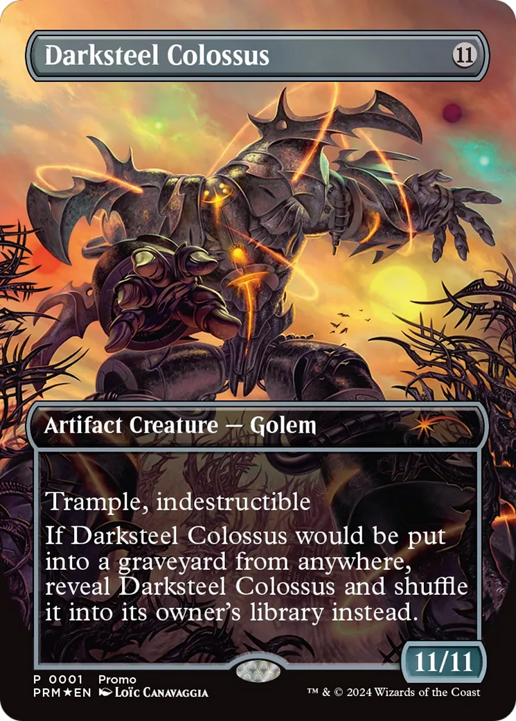 Darksteel Colossus (PW24-019) (Borderless) (Foil)