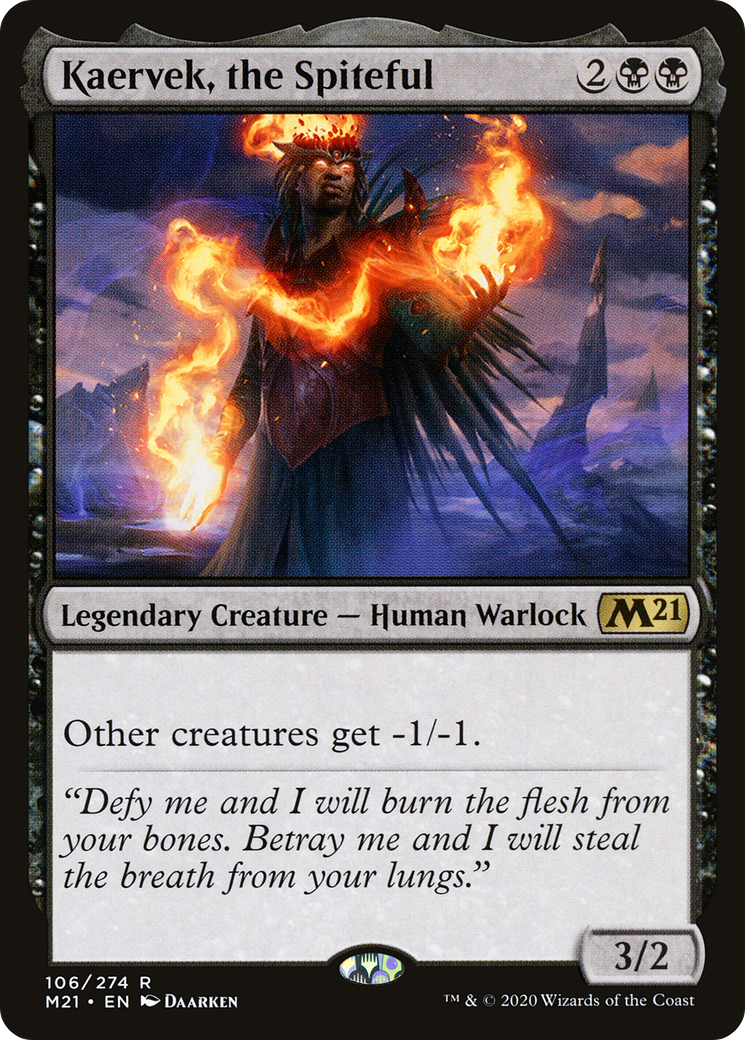 Kaervek, the Spiteful (M21-106)