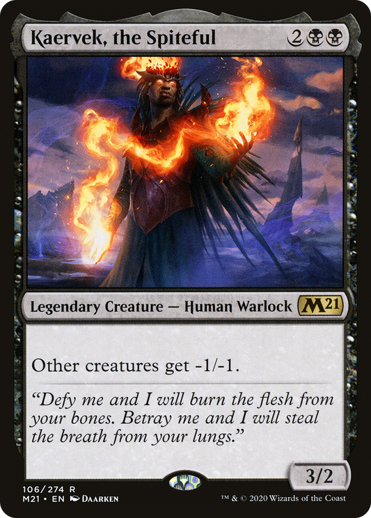 Kaervek, the Spiteful (M21-106)