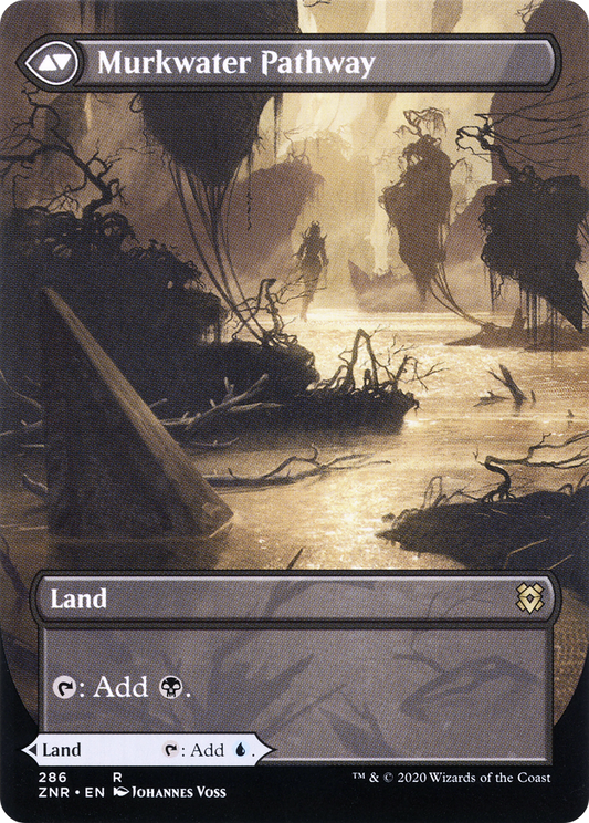 Clearwater Pathway // Murkwater Pathway (ZNR-286) (Showcase) (Borderless) (Foil)