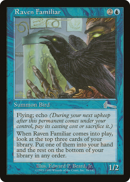 Raven Familiar (ULG-039) (Foil)