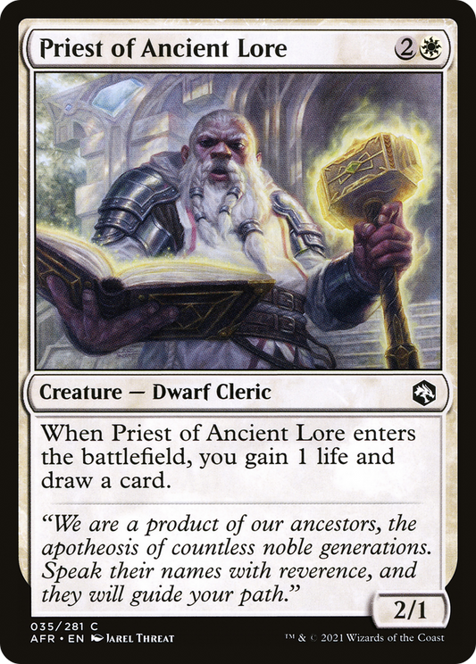 Priest of Ancient Lore (AFR-035)