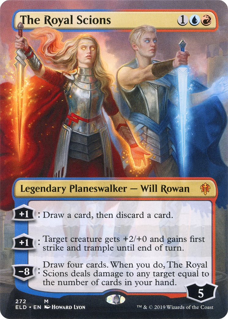 The Royal Scions (ELD-272) (Borderless) (Foil)