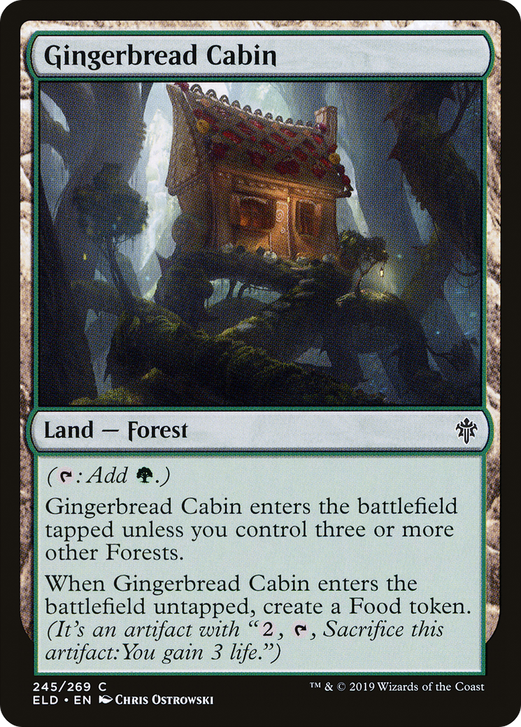 Gingerbread Cabin (ELD-245) (Foil)
