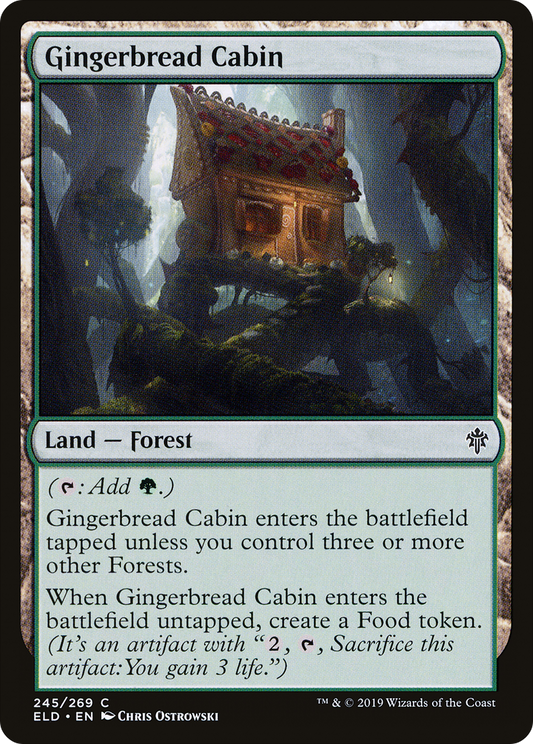 Gingerbread Cabin (ELD-245) (Foil)