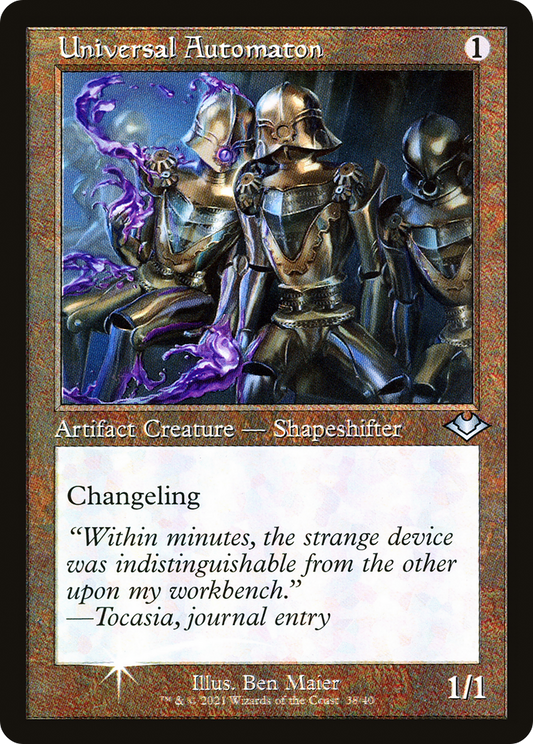 Universal Automaton (MH1-038) (Etched Foil)